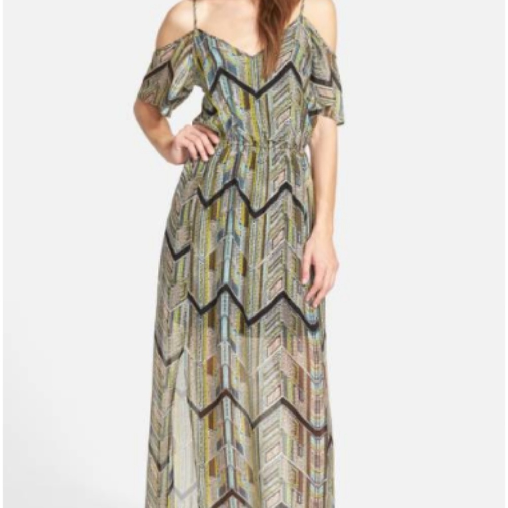 Ella Moss 'Mazatlan' Silk Maxi Dress